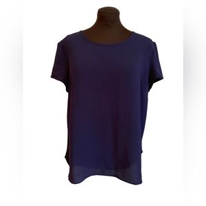 Japan Navy Blue Blouse XL